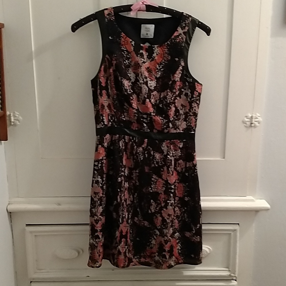 Mac & Jac sleeveless print dress Sz M